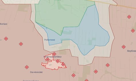 Украинские войска имеют успех в направлении Новопрокоповки на южном фронте