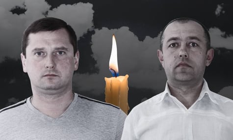 Загиблі Віталій Семенов та Ілля Русаненко
