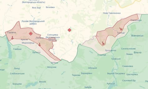 В Харьковской области россияне более десяти раз штурмовали приграничные при поддержке авиации — Генштаб