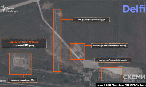 Оккупанты переоборудуют гражданский аэропорт в Керчи на военный. Оттуда смогут запускать БпЛА — «Схемы»