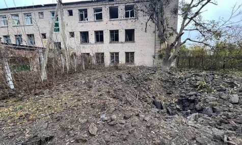Оккупанты нанесли ракетный удар по специализированной школе в Запорожской области