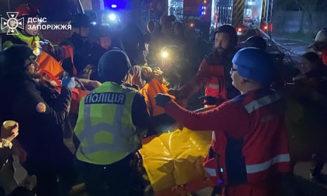 У Запоріжжі — 33 постраждалих унаслідок російської атаки вночі проти 2 травня