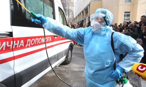 Over 3,700 COVID-19 Cases Reported in Ukraine. 392 New Cases in One Day