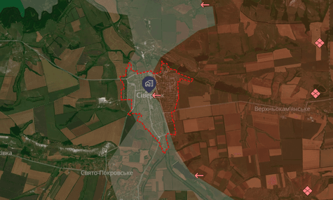 У Силах оборони заперечили окупацію Сіверська на Донеччині