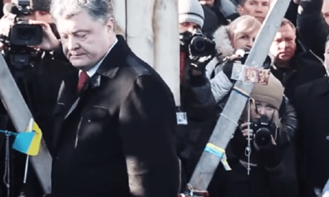 Heckling President Poroshenko and a Visit from Joe Biden