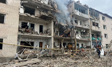 Наслідки російського удару по Запорізькому району, 20 лютого 2026 року