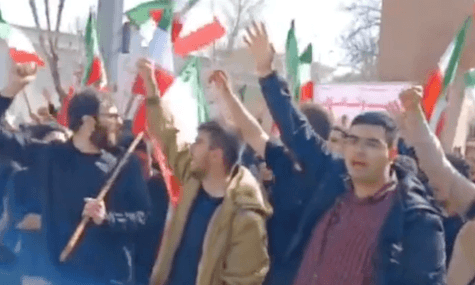 Студенти іранських університетів вийшли на протести з антиурядовими лозунгами