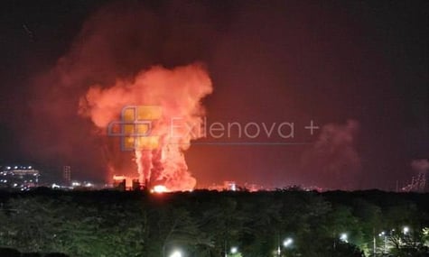 У Новоросійську дрони вдарили по одному з найбільших зернових терміналів рф. Там виникла пожежа