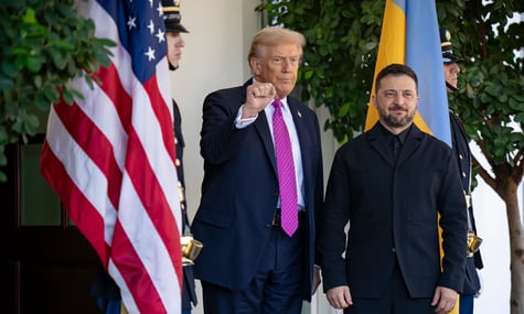 Президент США Дональд Трамп та президент України Володимир Зеленський