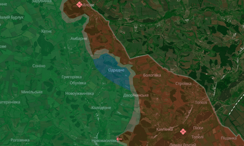 Українські військові звільнили Одрадне на Харківщині