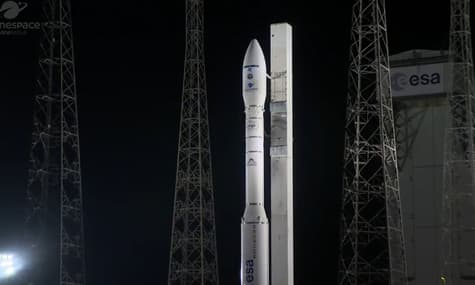 Ракета-носитель Vega с украинским двигателем потерпела крушение при запуске и потеряла два спутника