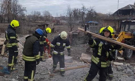 Последствия массированной атаки по Украине: повреждены 28 объектов и ранены 5 человек