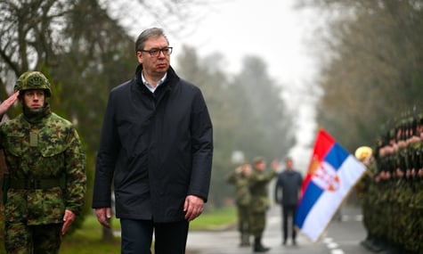 Президент Сербії Александар Вучич Президент Сербії Александар Вучич