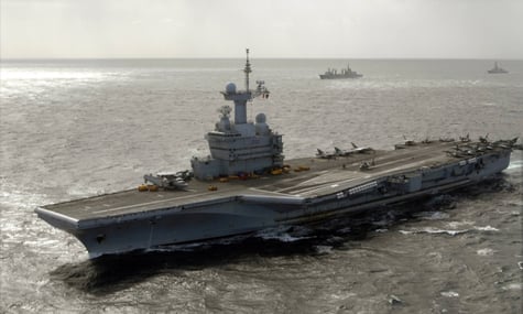 У Швеції російський дрон наблизився до французького авіаносця: його перехопили