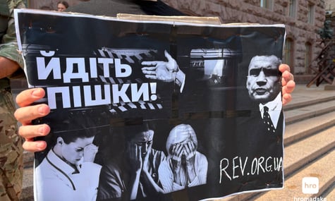 «Метро для всіх, а не для еліт». У Києві відбувся протест проти підвищення тарифів на проїзд