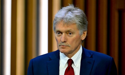 Речник глави рф Дмитро Пєсков