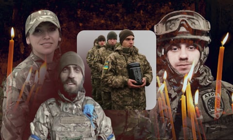 Поклали в урни шкарпетку, пляшку води з Азовського моря та босоніжки. Як рідні ховають загиблих без тіл