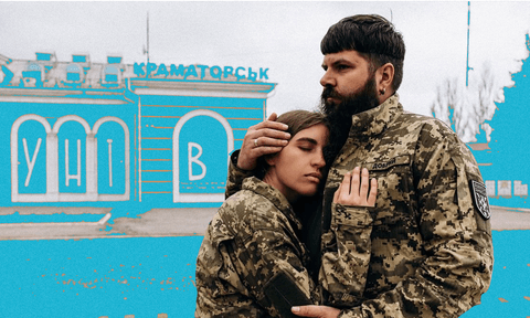 Вона побачила дві смужки на позиції, він — на сусідній попросив «дати дитині слухавку». Історія подружжя з 93 бригади