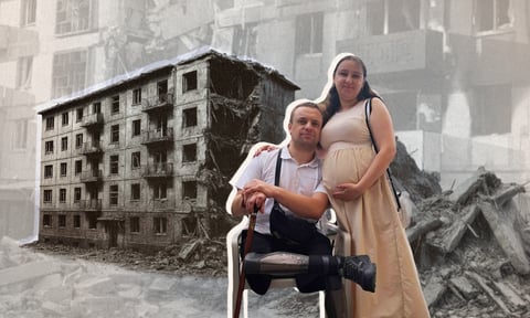 Опинився «в труні» під завалами й молився за ворогів. Ветеран, який втратив ноги та став поліціянтом