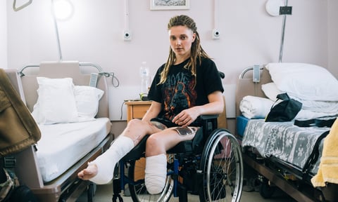 “Just don't write about how unfortunate the girl with the amputation is” — fighter Ada