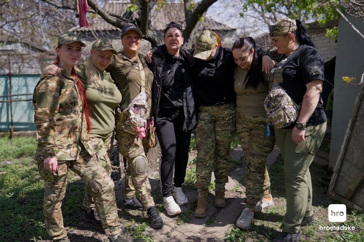 Військовослужбовиці бальйону «Шквал»Павло Брук / hromadske