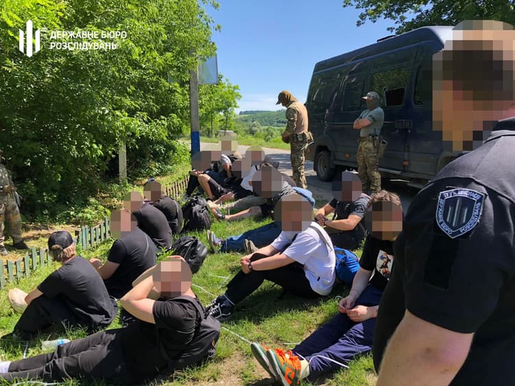 Затримані під час спроби незаконного перетину кордону на Одещині