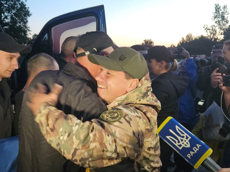 Повернені з полону українські військові