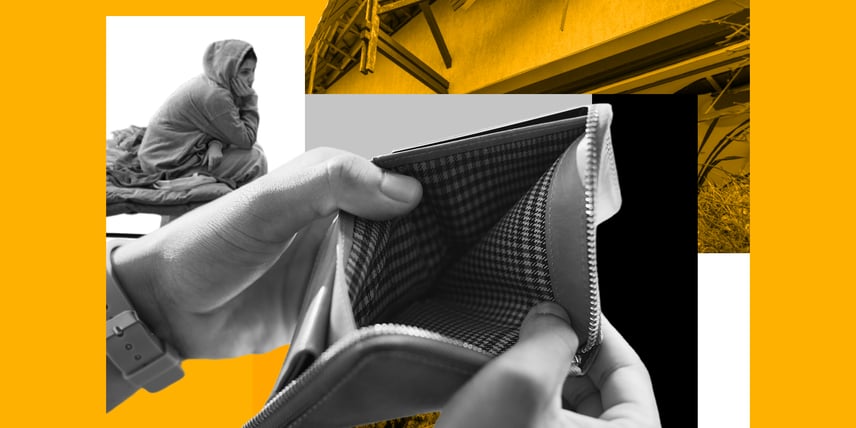 З майна залишилася обручка: на що живуть люди, яким вдалося врятуватися від війни