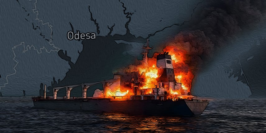 Українські морські порти у вогні. Чи вдасться вивезти товари та що буде з цінами на продукти
