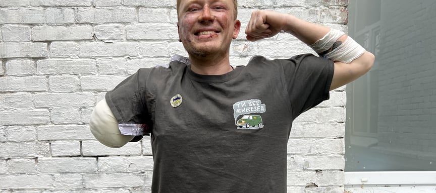 From the ‘road of death’ to a new life: A Ukrainian veteran’s journey of survival and adaptation