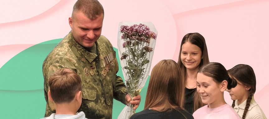 «А скажите, мы их победим?». Как ветеран, преодолевший рак, проводит по сто встреч со школьниками