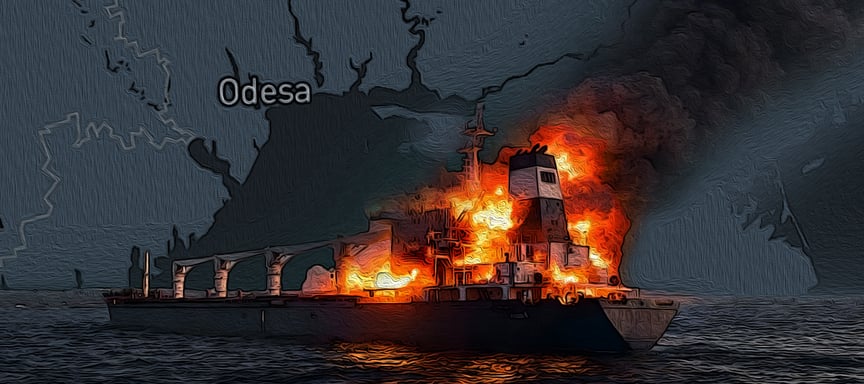 Українські морські порти у вогні. Чи вдасться вивезти товари та що буде з цінами на продукти