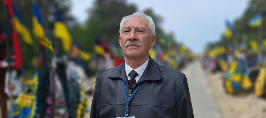 Bridging two worlds: 45 years of work at a cemetery