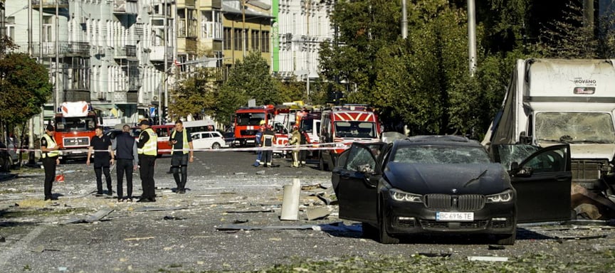 Kyiv stands strong: Defiance amid the rubble
