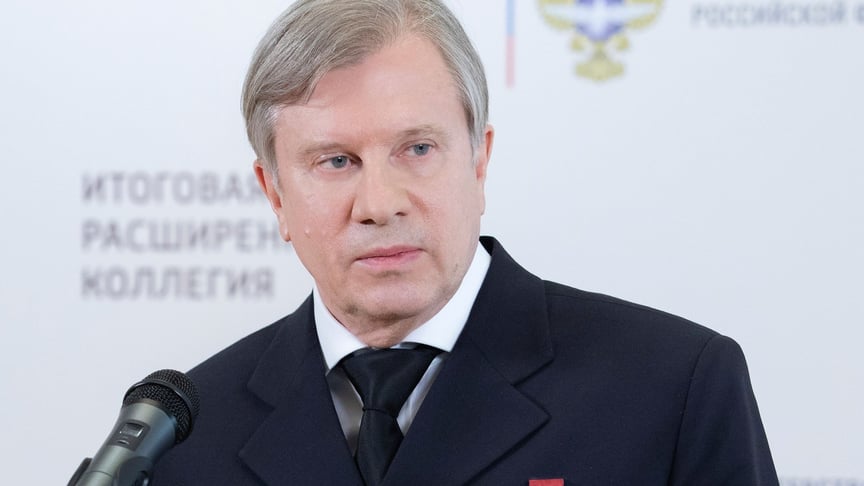  Міністр транспорту рф Віталій Савельєв, 23 квітня 2021 року