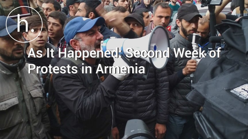 As It Happened: Second Week of Protests in Armenia