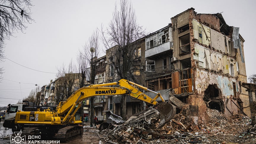 Наслідки російкої атаки на Харків 2 січня 2026 року