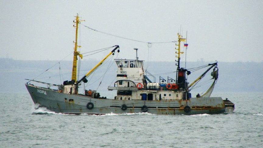 Ukrainian Fishermen Captured in the Azov Sea Admit to Illegal Fishing