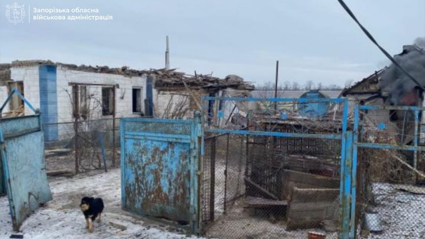 Разрушенный дом