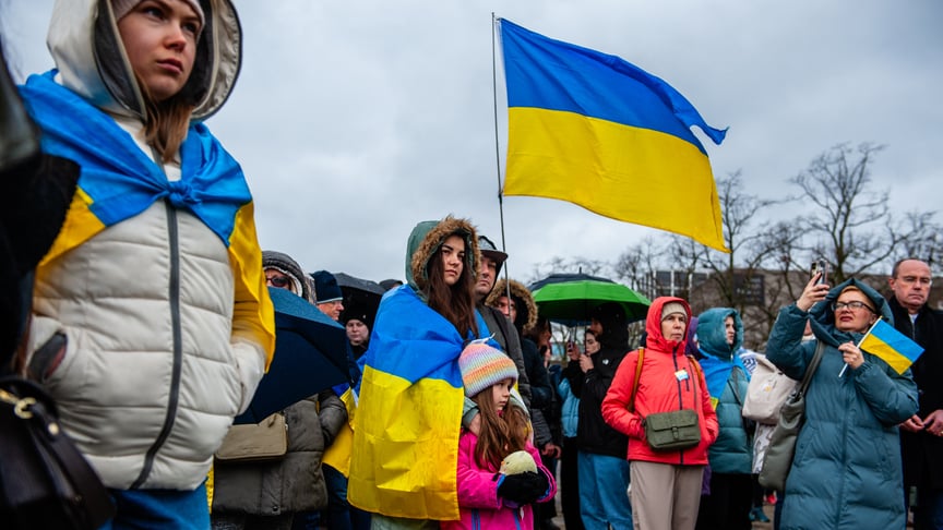 Ілюстративне фото. Українці за кордоном