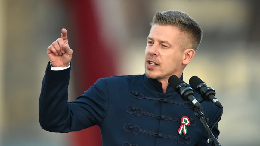 Лідер партії «Тиса» в Угорщині Петер Мадяр