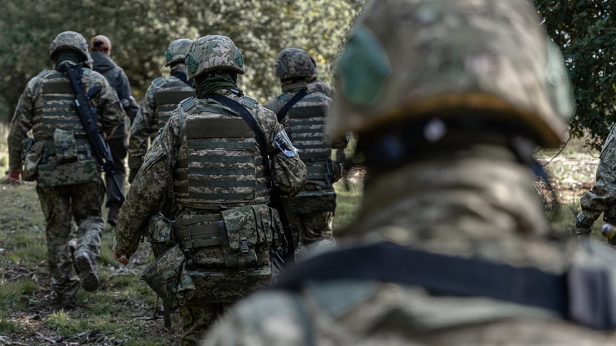 Ілюстративне фото. Українські військові на навчанні під керівництвом інструкторів із Великої Британії