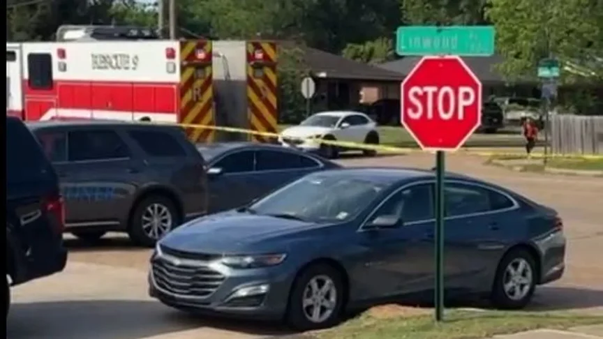 Місце стрілянини в Луїзіані, США