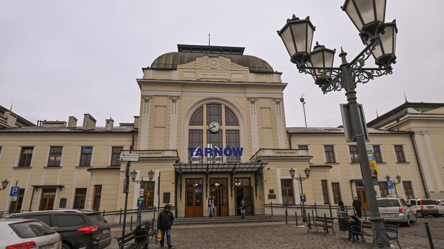 Ілюстративне фото. Вокзал у польському Тарнуві