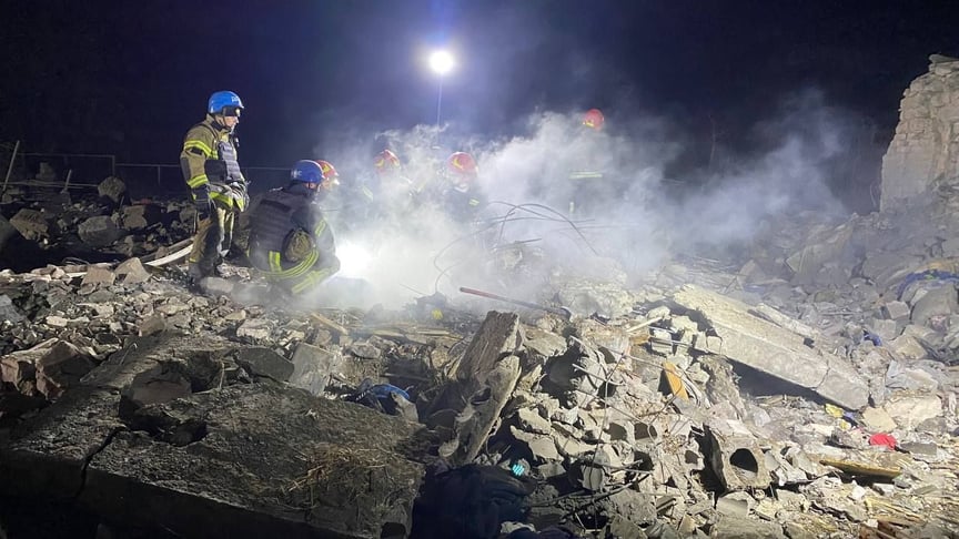 Consequences of the attack on Pokrovsk district of Donetsk Oblast