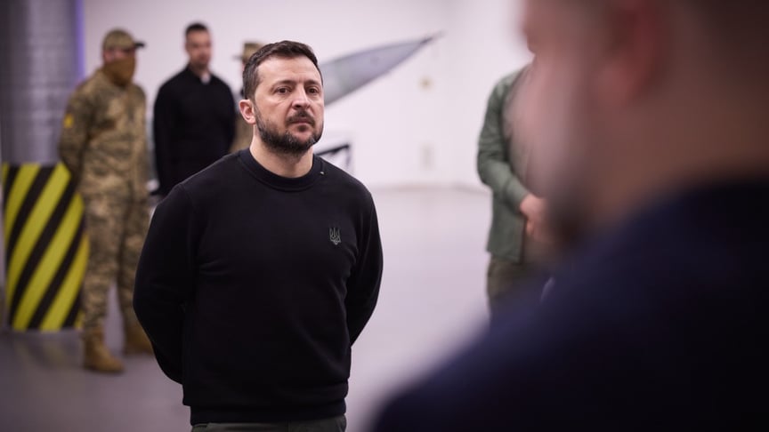 Ілюстративне фото. Президент Володимир Зеленський