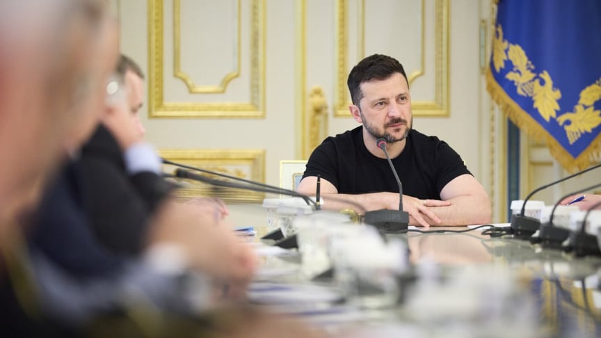 Президент України Володимир Зеленський Ілюстративне фото. Президент України Володимир Зеленський