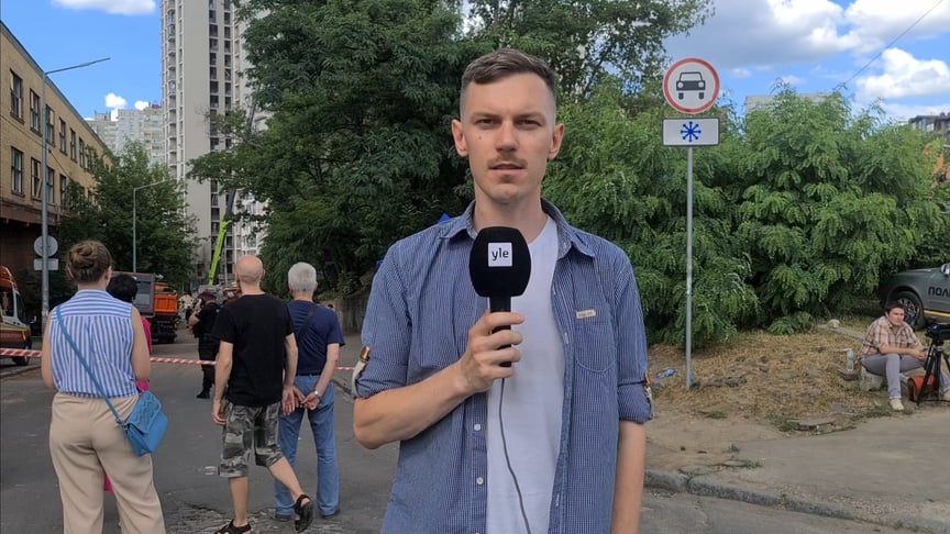 Київський кореспондент Yle Максим Федоров Київський кореспондент Yle Максим Федоров