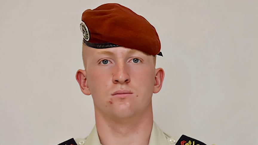 Александр Ланкбін, який загинув від пострілу в голову під час гри з іншими солдатами