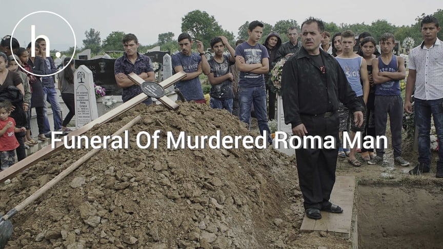 Procession and Politics: Inside the Funeral of Murdered Roma Man